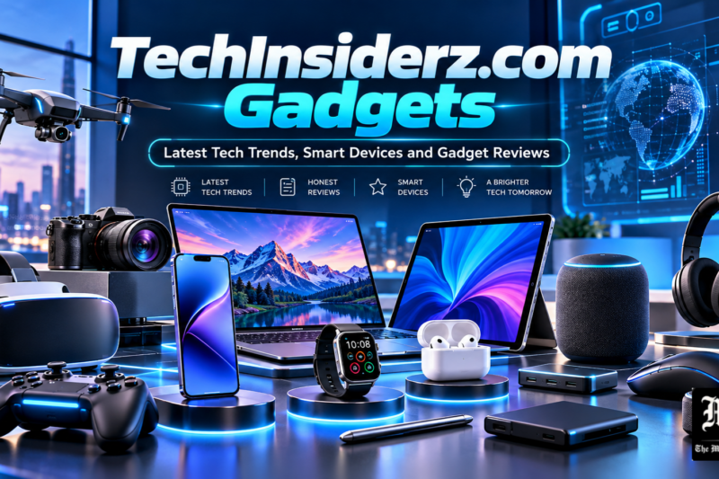TechInsiderz.com Gadgets: Best New Tech Gadgets, Cool Electronics, and Technology Gifts in 2026