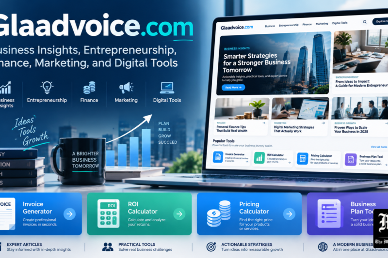 Glaadvoice Com: Complete Guide to Business News, Technology, Online Tools and Digital Growth