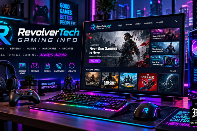 RevolverTech Gaming Info: Complete Guide to Gaming News, Features, Trending Updates, and Contact Details