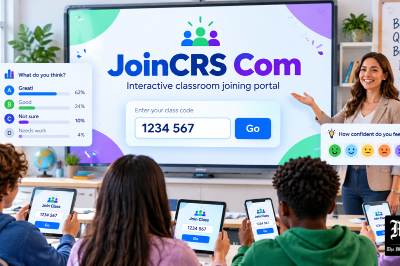 JoinCRS Com: A Complete Guide to Classroom Login, Student Codes, Online Learning, and Features