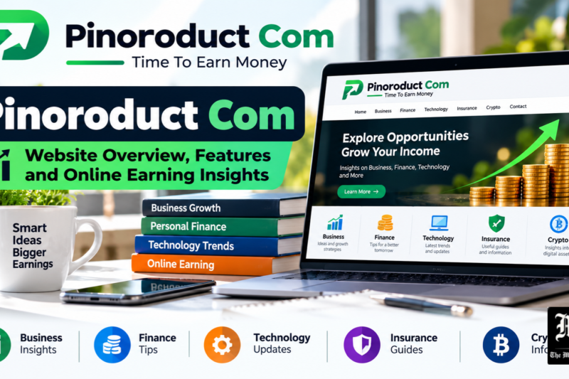 Pinoroduct Com: Complete Guide to Website Features, Online Earning, Finance, and Safety in 2026